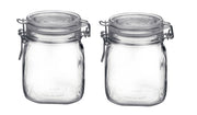 SET 2 FIDO VASO ERMETICO CON CAPIENZA DA 750 CC