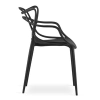 Sedia VALORA KATO - Design ergonomico moderno in nero x 1