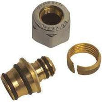 Raccordo cromato per valvola det entore d.16 x 1/2  b08wygjhhw