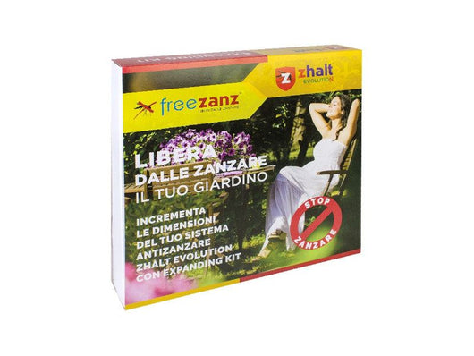 Sistema antizanzare da giardino Zhalt Evolution Connect e kit expanding 1500 mq
