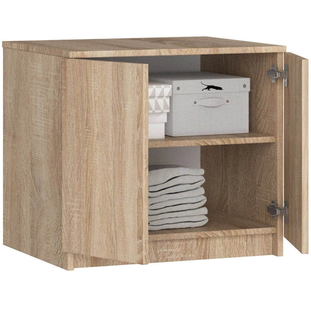 Sopralzo per armadio AKORD S60 Sonoma Quercia 60 cm 2 ante 60x51x55 cm