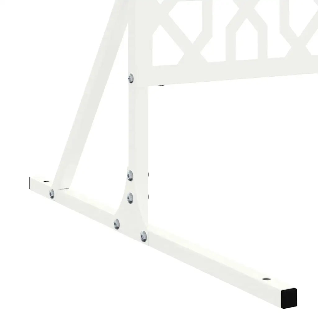 Schermo per Privacy Bianco 100 x 50 x 180 cm Acciaio CFW7264709