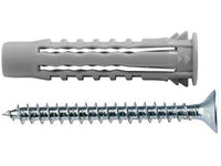 tassello ncv + vite tsp  mm. 5x25 pz. 200 cod:ferx.vit54692