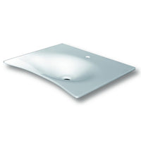 Lavabo flat cm 62 con staffa