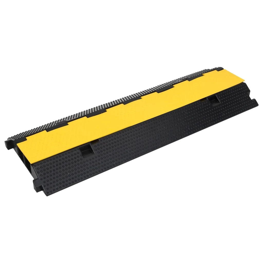 Dosso Passacavi Rampa con 2 Canali 2 pz in Gomma 100 cm cod mxl 76605