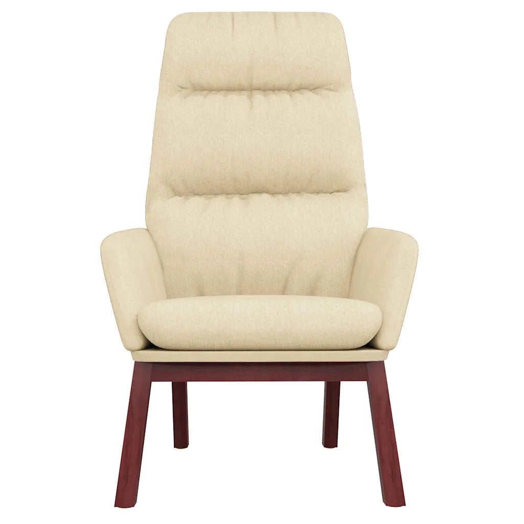 Sedia Relax Crema in Tessuto 341161