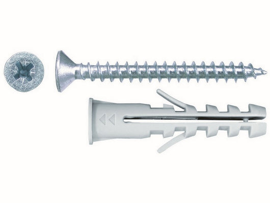 tassello avb-tc 10 tasselli+10 viti  ï mm.5 cod:ferx.vit24604