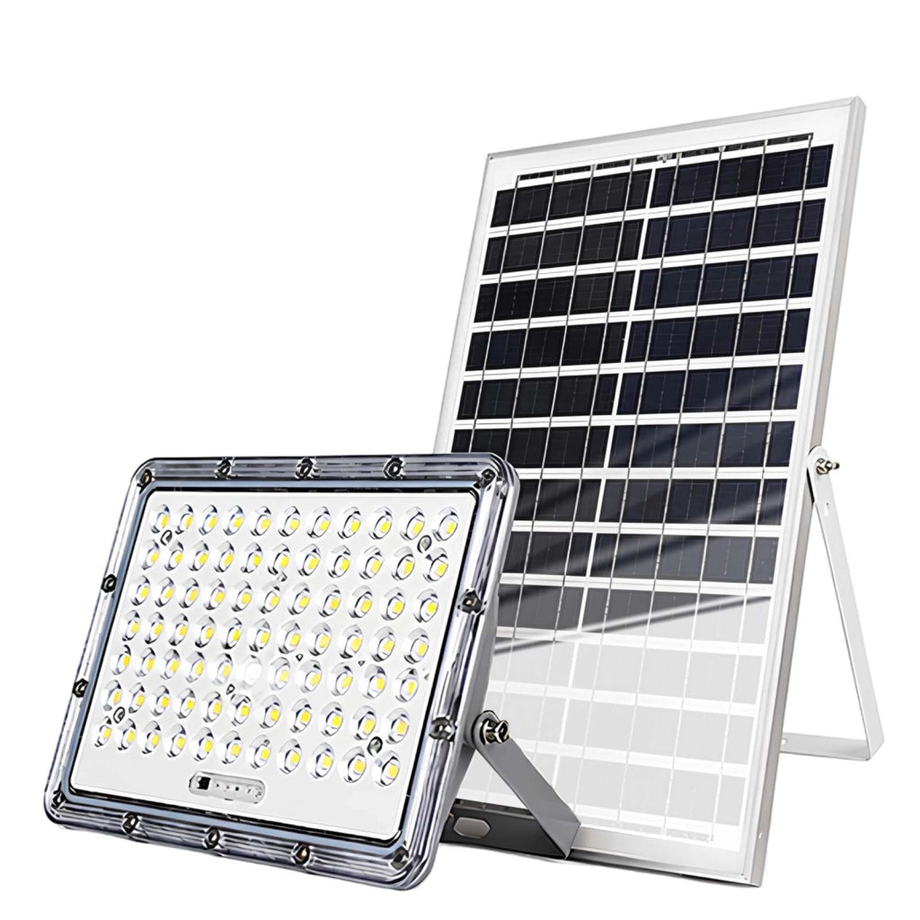 Proiettore Solare LED Esterno 9000K con Rilevamento Automatico Grigio Avizar