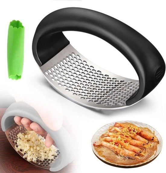 Strumento per l'aglio - Acciaio inossidabile - Utensile da cucina per l'aglio - Affilatrice manuale - Nero strumento per l'aglio 

Modello: 
Specifica tecnica: 
Codice prodotto: