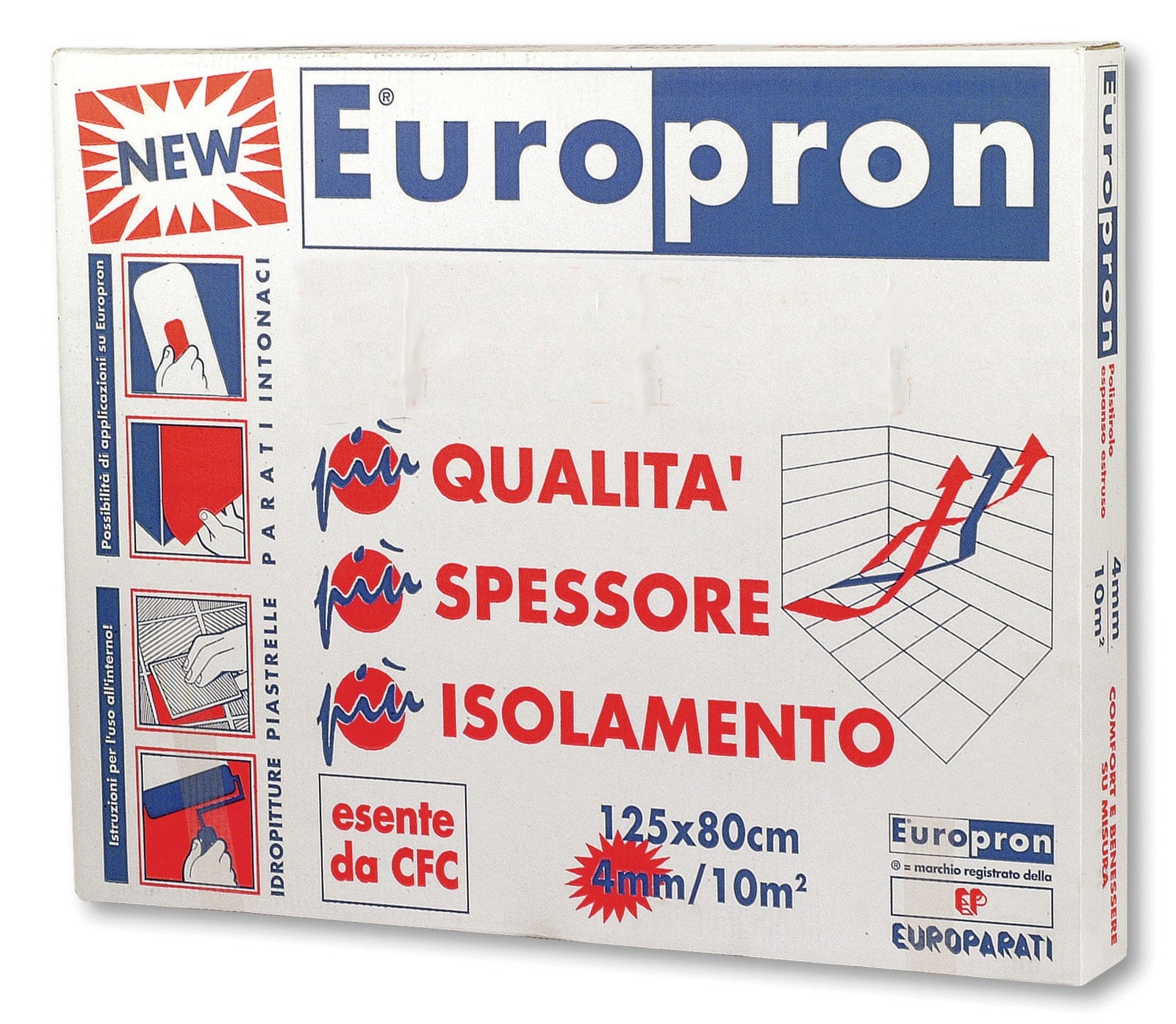 isolparete cm.80 x 125 spessore mm.4 cod:ferx.14323