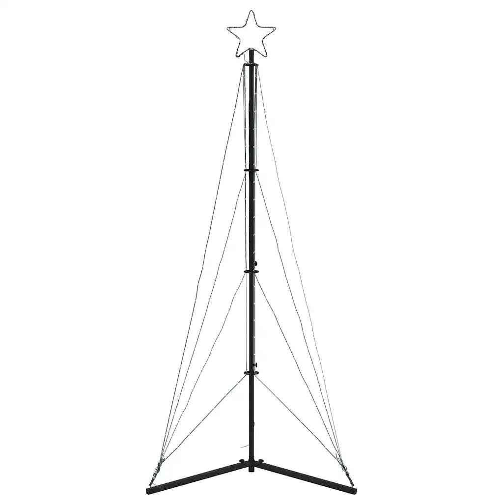 Albero di Natale a LED-Luci decorative natalizie 363 LED Blu 182 cm