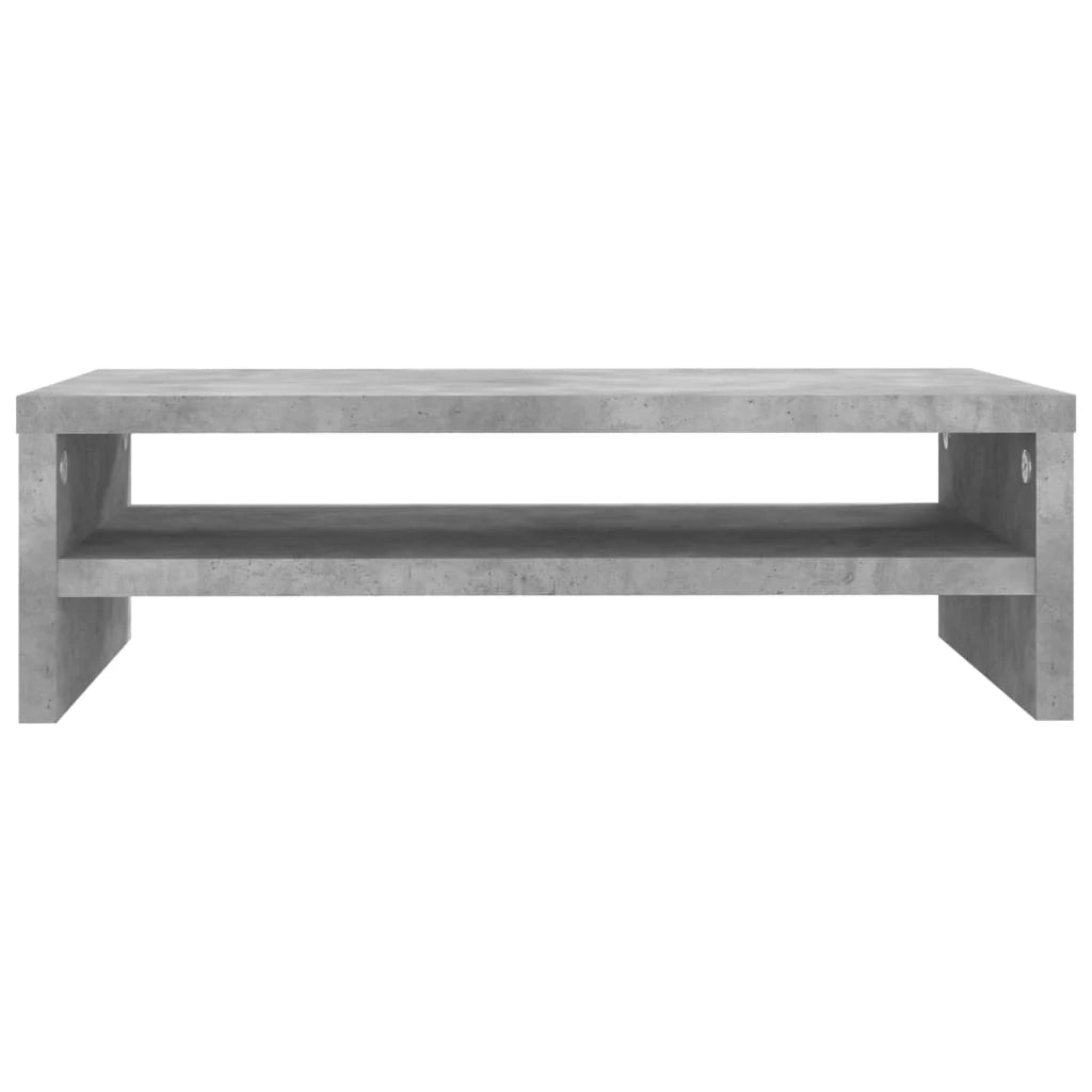 Supporto per monitor 42 x 24 x 13 cm in legno ingegnerizzato grigio 02_0029203