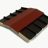 Semicolmo a cerniera per pannell o grecato bianco l. 2.10 1mq