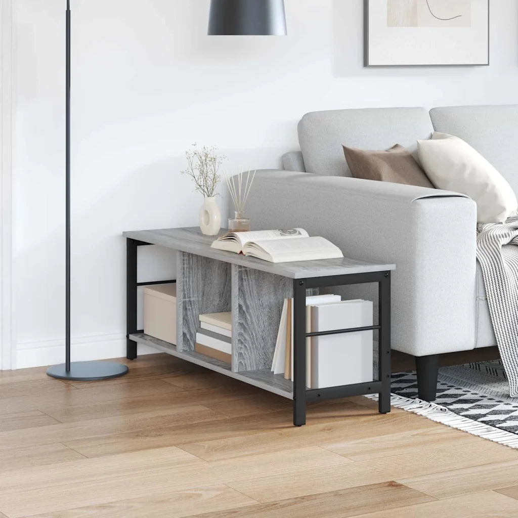 Libreria Grigio Sonoma 102 x 32 x 40,5 cm Legno multistrato