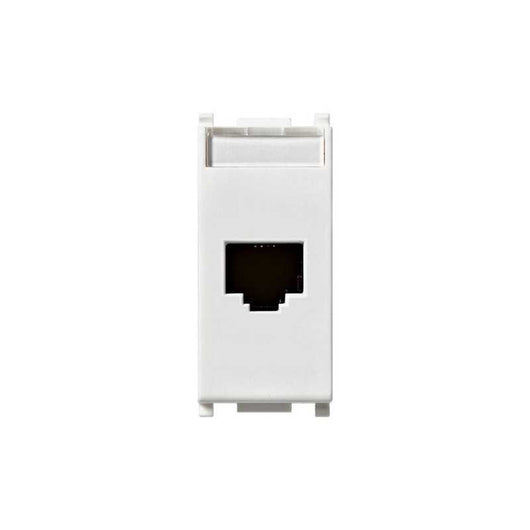 14339.4 Presa Rj45 Netsafe Cat5E Utp 110 Bianco Plana