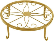 Supporto per piante in acciaio inossidabile - Vaso decorativo per piante con supporto per vaso.