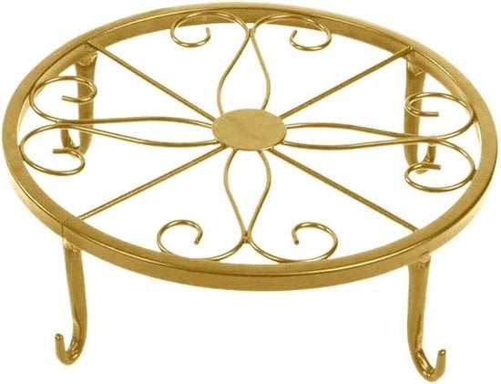 Supporto per piante in acciaio inossidabile - Vaso decorativo per piante con supporto per vaso.
