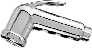 Doccetta shut-off cromata in abs stampata made in italy.