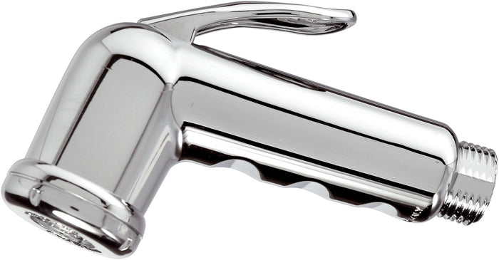 Doccetta shut-off cromata in abs stampata made in italy.