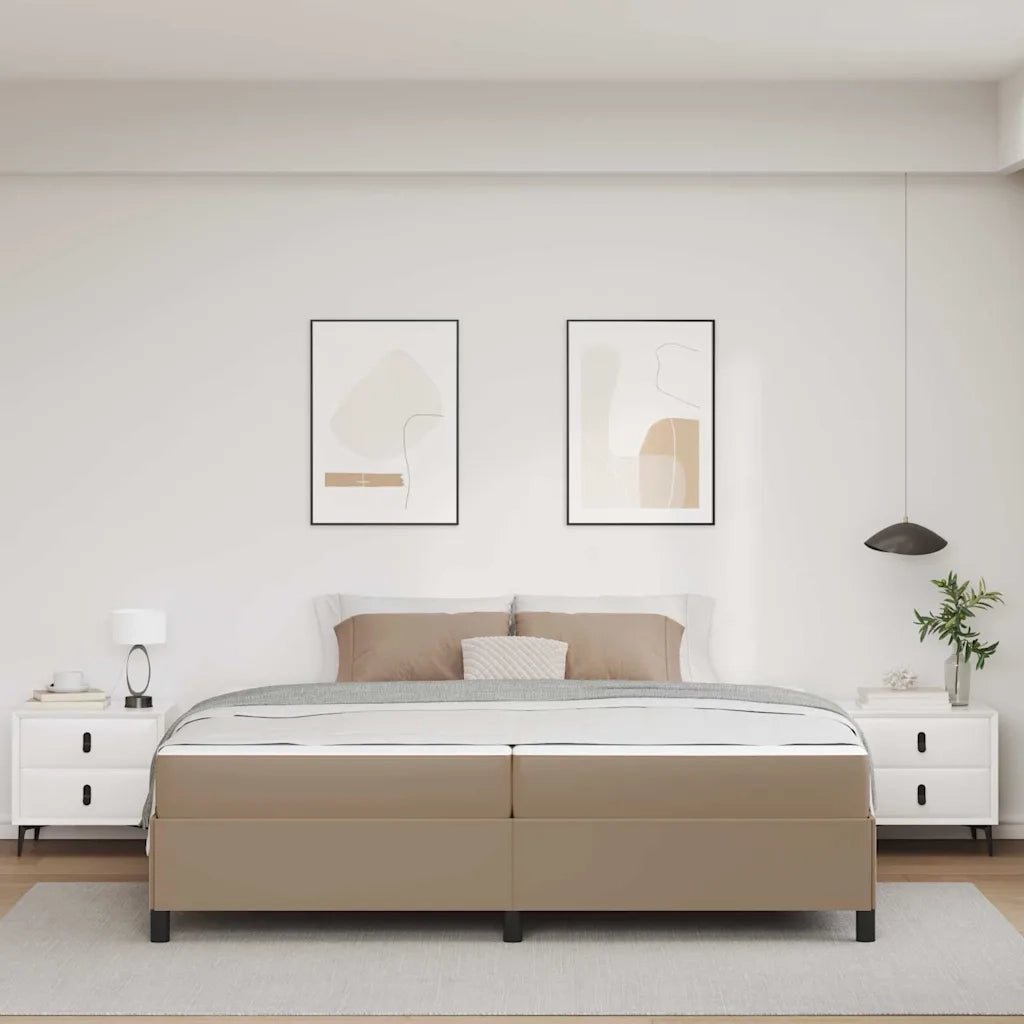 Struttura del letto Cappuccino 200 x 200 cm Tessuto 3399023