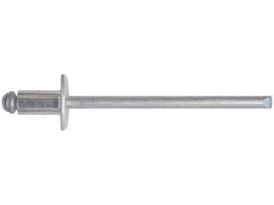 rivetto a strappo in alluminio 500pz. mm. 4,0x14 cod:ferx.vit30130