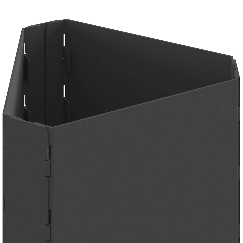 Focolare Nero 50 x 43 x 52 cm Acciaio CFW7405232