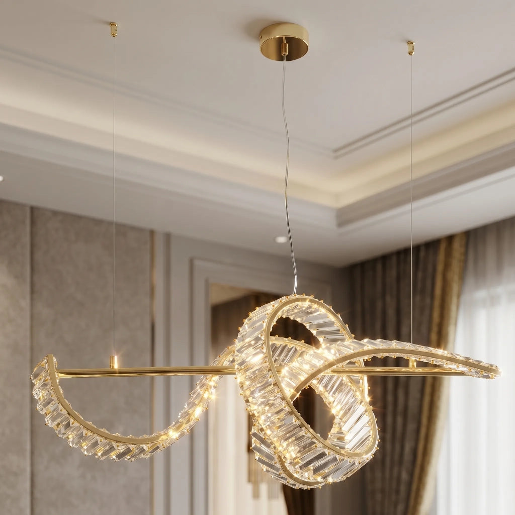Lampada A Sospensione Da Soffitto Led Swe082-cp Gold