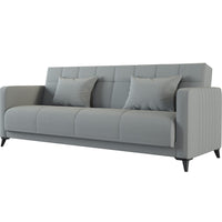 divano prontoletto iris ex dublin 3str grigio chiaro cod:ferx.14351