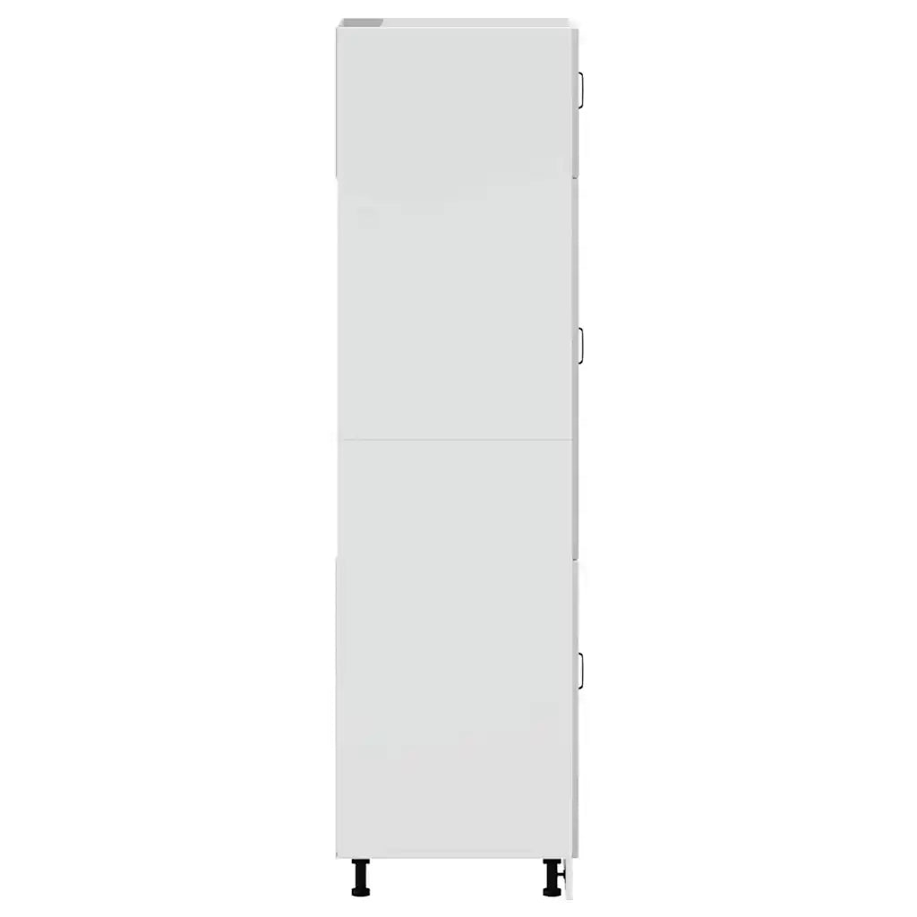 Armadio da Cucina Kalmar Grigio Cemento in Legno Multistrato