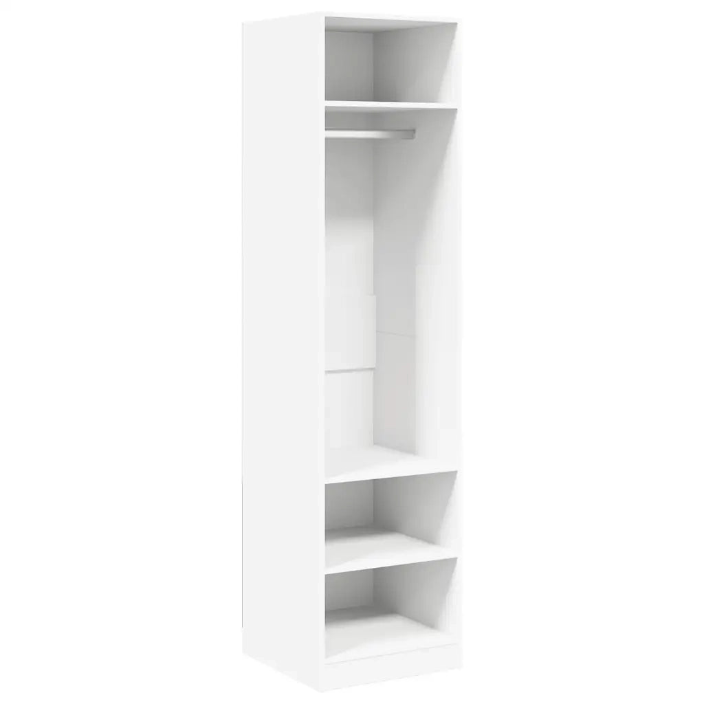 Armadio Bianco 50x50x200 cm in Legno Multistrato 800234