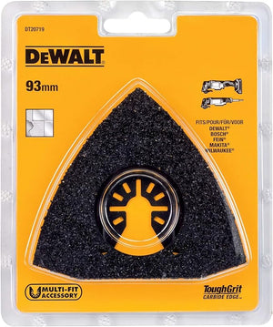 LAMA RASPA TRIANGOLARE PER MULTIFUNZIONE DEWALT DT20719-QZ