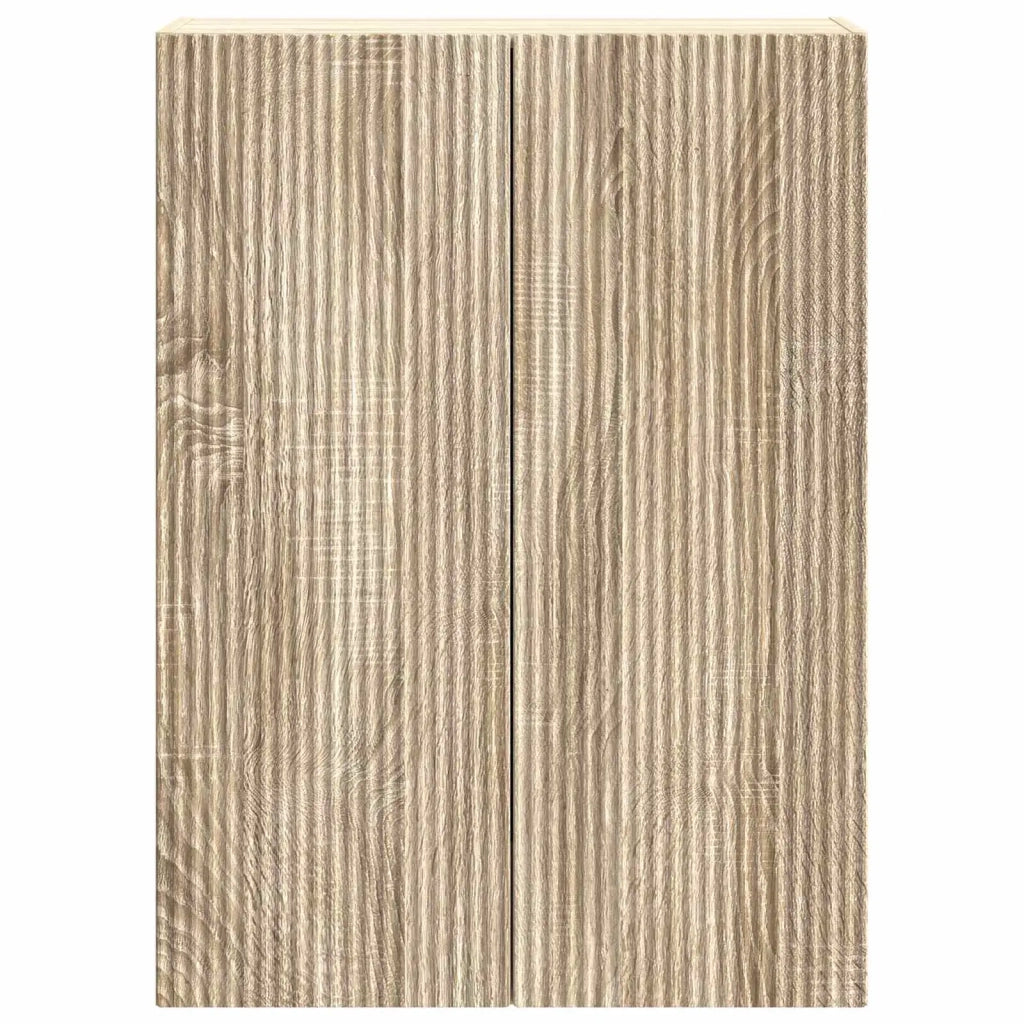 Mobiletto a muro Rovere Sonoma 66 x 34,5 x 90 cm 898397