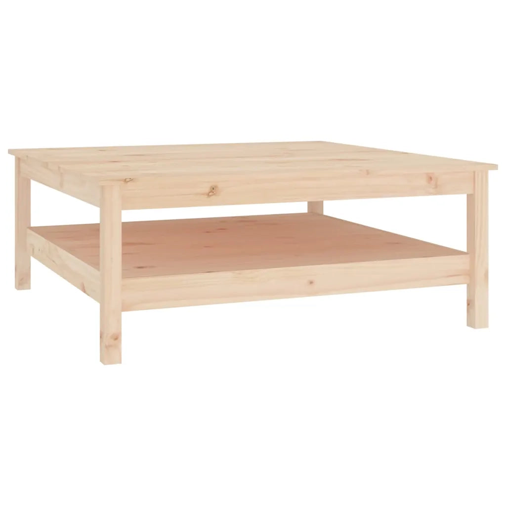 Tavolino da Caff¨¨-Tavolino da soggiorno-Tavolo da Caff¨¨ 100x100x40 cm in legno massello di pino