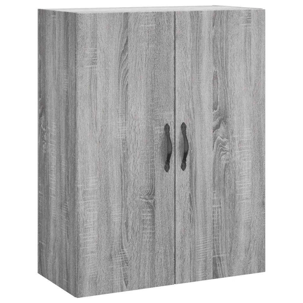Credenza Grigio Sonoma 69,5x34x180 cm in Legno Multistrato 3198087