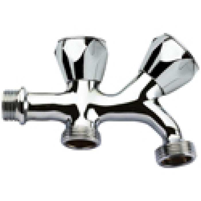 Rubinetto lavatrice doppio attac co d.1/2 x3/4 b073cms5rp