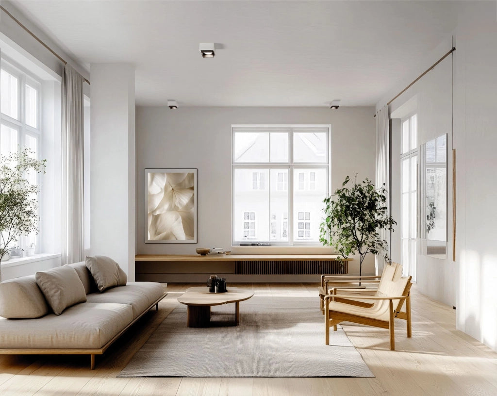 SYME lampada da Soffitto 1 Luce attacco GX53 Quadrata Bronzo in gesso e alluminiol.110mm