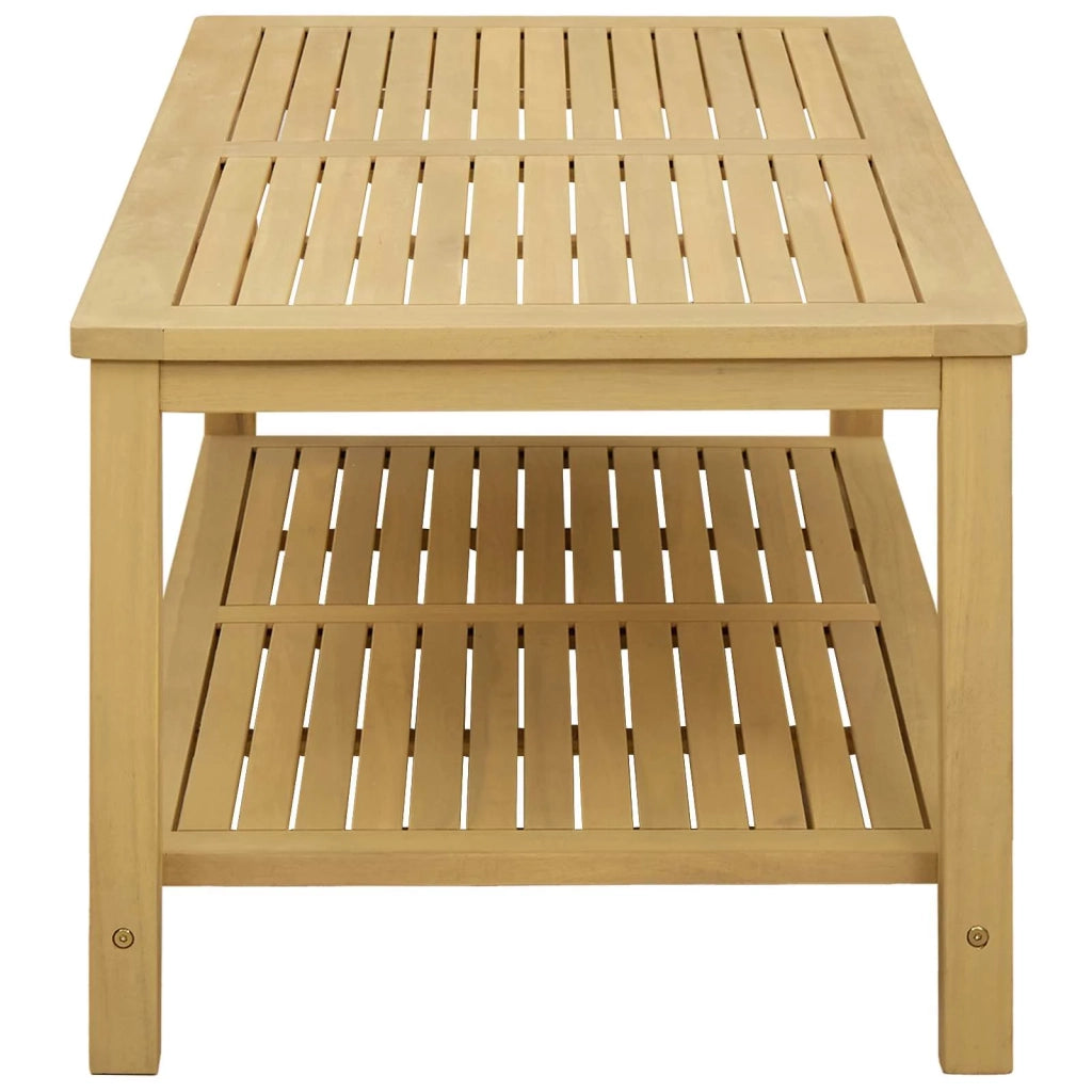 Tavolo laterale Olio Naturale 110 x 55 x 45 cm 42026804