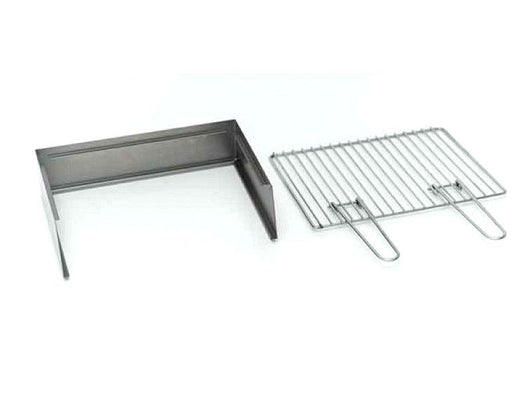 Torino Kit Barbecue paratia e griglia per Torino Grill 80+40 ferro alluminato