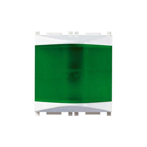 14387.V Spia Prismatica Verde Bianco Plana