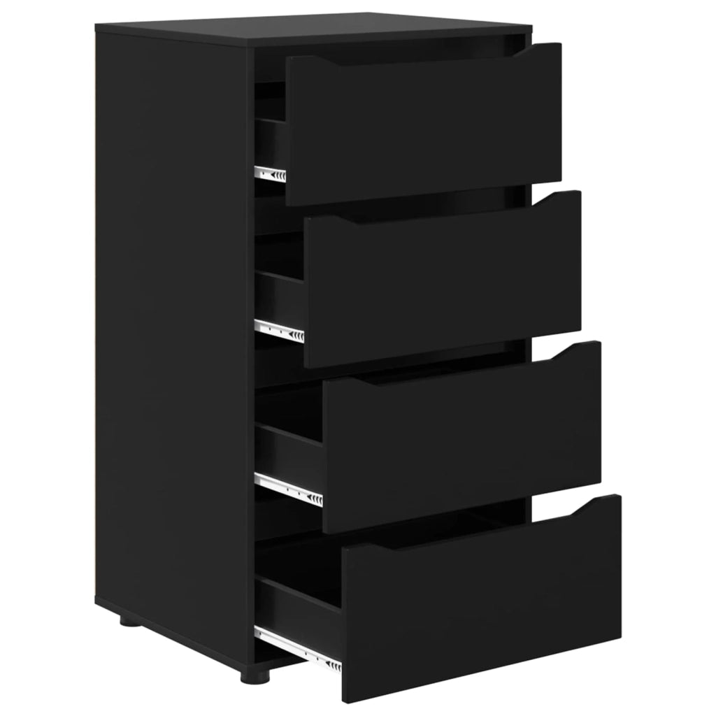 Armadi di Stoccaggio Nero 60 x 48 x 105 cm Legno multistrato 3406236
