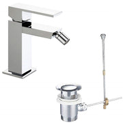 Trade Shop - Rubinetto Miscelatore Quadrato Piletta  69023 Firenze Bagno Rubinetteria -