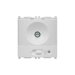 14395.Sl Torcia + Presa di Ricarica 230V Silver Plana