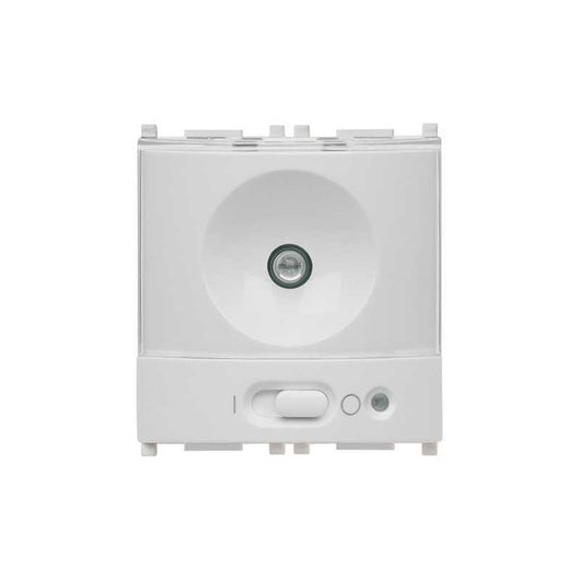 14395.Sl Torcia + Presa di Ricarica 230V Silver Plana