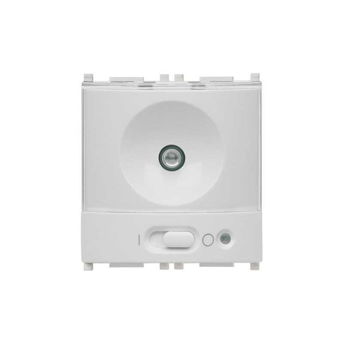 14395.Sl Torcia + Presa di Ricarica 230V Silver Plana