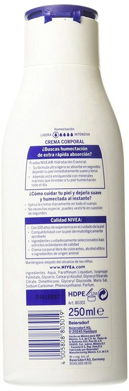 NIVEA CREMA FLUIDA IDRATANTE 250 ML