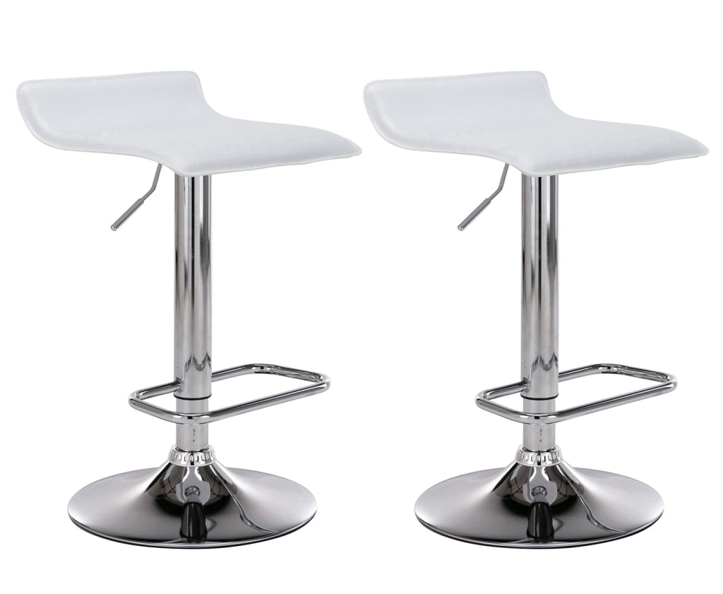 Set 2 Sgabelli Bar DYN bianco