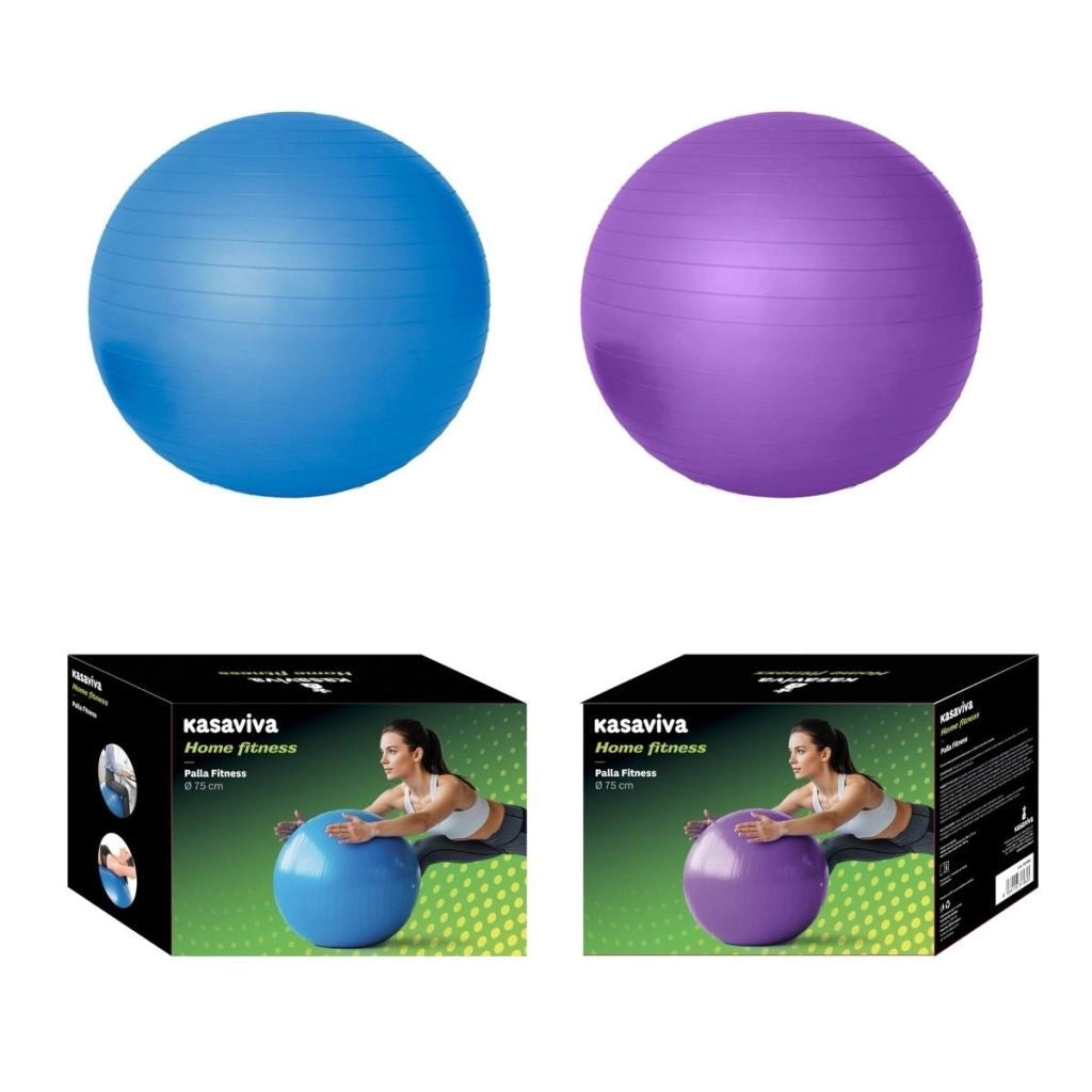 1 Pezzo Palla Fitness Palestra Diametro 75 cm 2 Colori