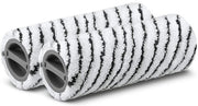 Adatto per Kärcher FC Rotolatori di Pietra e Mattoni per Karcher FC3, FC5, FC7 Aspirapolvere a Secco, Rotoli Microfibra - 2-Pack