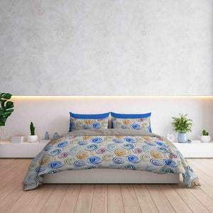 Copripiumino Singolo con Federe Stampato Spirlas