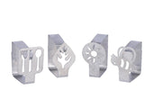 Set 4 Fermatovaglia Ferma Tovaglie Ganci in Metallo Decorati